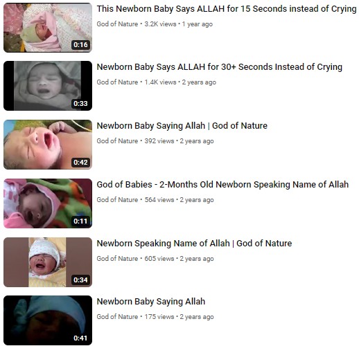 Every Child is Born Muslim